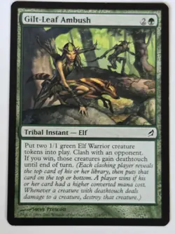 Gilt-Leaf Ambush X1 LRW MTG Lorwyn - Image 1