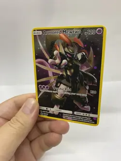 Armored Mewtwo Gold Metal love Pokemon Card-Collectible Gift Display！ee - Image 2