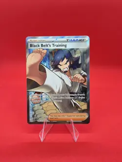 Pokemon TCG Black Belt's Training 255/217 Full Art Ultra Rare Ascended Heroes - Image 1