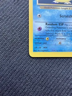 Sabrina’s Psyduck #99 - Pokemon Gym Challenge - NM/LP+ - Image 5