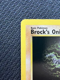 Pokemon TCG Brock's Onix Gym Heroes 21/132 Unlimited Rare LP+ - Image 2