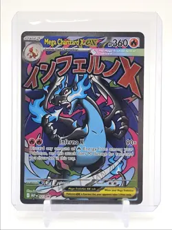MEGA CHARIZARD X EX 2025 POKEMON EVOLUTION BLACK STAR PROMO A #023 Q2283 - Image 1