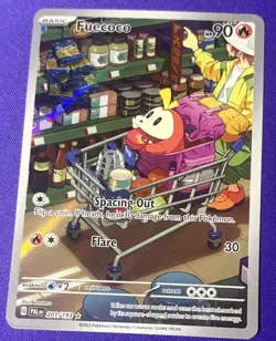 Pokemon Fuecoco - LP Illustration Rare Full Art Holo - Paldea Evolved 201/193 - Image 4