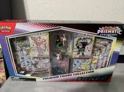 Pokemon Prismatic Evolutions Premium Figure Collection NEW FACTORY SEALED - Image 1