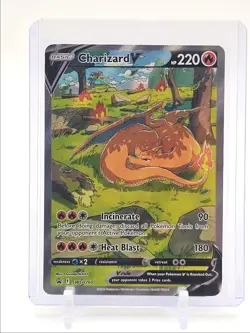 CHARIZARD V 2022 POKEMON SWSH BLACK STAR PROMO C #SWSH260 Q2283 - Image 1