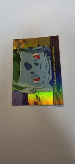 Pokemon Topps Bulbasaur and the Hidden Village EP10 RAINBOW FOIL - Image 1