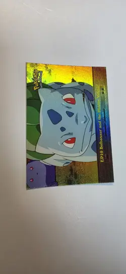 Pokemon Topps Bulbasaur and the Hidden Village EP10 RAINBOW FOIL - Image 2