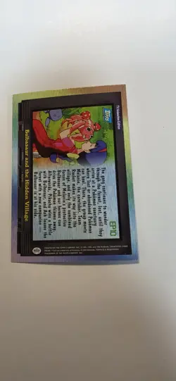 Pokemon Topps Bulbasaur and the Hidden Village EP10 RAINBOW FOIL - Image 3