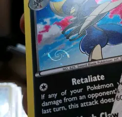 Bisharp - 64/114 *HD SWIRL* Cosmos Holo Promo NM - Image 1