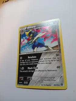 Bisharp - 64/114 *HD SWIRL* Cosmos Holo Promo NM - Image 5