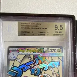 Mega Dragonite EX MA Ascended Heroes #271 Full Art Holo Pokemon BGS 9.5 - Image 3