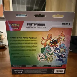Pokemon First Partner Illustration Collection Series 1 Box Promo 2021 English - Image 2