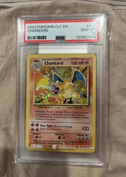 2023 Pokemon CLC en Charizard #003 PSA 10 Gem Mint - Image 1