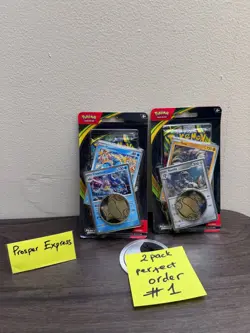 --Set of 2-- Pokemon TCG: Perfect Order Checklane Blister - Steelix + Clawitzer - Image 1