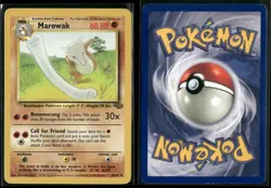✰ MAROWAK 39/64 UNLIMITED UNCOMMON JUNGLE POKEMON ✰ MP - Image 1