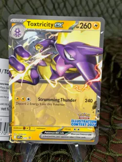 PIKACHU - TOXTRICITY EX SVP 214 & 215 ~ Pokemon TCG: ILLUSTRATION CONTEST 2024 - Image 4