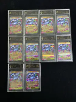 2025 Pokemon TCG JP Inferno X Mega-Charizard X #M2 013/080 RPA 10 Lot*10 LT97 - Image 1