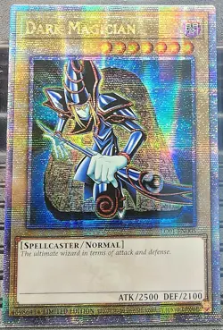 Yugioh Dark Magician LC01-EN005 25th Quarter Century Secret Rare Mint - Image 1