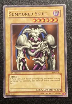 Yu-Gi-Oh! Summoned Skull SYE-005 Starter Deck: Yugi Evolution 1st Edition - Image 1