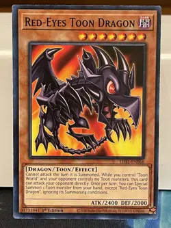 Red-Eyes Toon Dragon - LDS1-EN066 - Common - 1st Edition - LP - Image 1