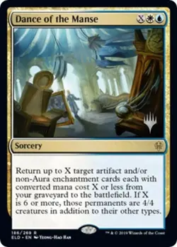 Dance of the Manse - Near Mint MTG Promo Pack: Throne of Eldraine - Image 1