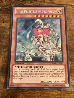 High Priestess of Prophecy REDU-EN020 Return of the Duelist 1st Edition - Image 1