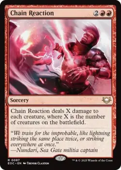 Chain Reaction - Near Mint MTG Commander: Edge of Eternities - Image 1