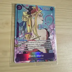 One Piece TCG Black Maria OP08-074 Illustration Box Vol.2 Promo SEALED Foil - Image 3