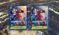 One Piece Card Game ST29 - 012 Monkey.D.Luffy "C" NM Alt Art Foil ENGLISH X2 - Image 1