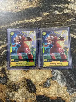 One Piece Card Game ST29 - 012 Monkey.D.Luffy "C" NM Alt Art Foil ENGLISH X2 - Image 2