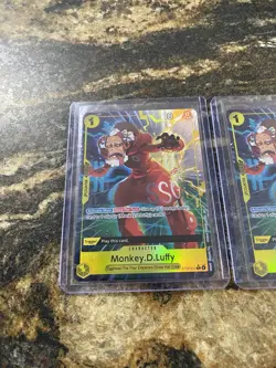 One Piece Card Game ST29 - 012 Monkey.D.Luffy "C" NM Alt Art Foil ENGLISH X2 - Image 3