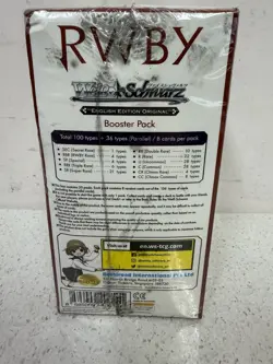 Bushiroad - Weiss Schwarz - RWBY ENGLISH Booster Box! *SEALED* - Image 5
