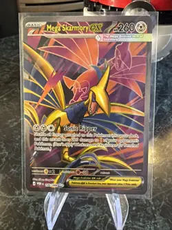 Mega Skarmory EX 106/088 Pokemon TCG Perfect Order Ultra Rare English - Image 1
