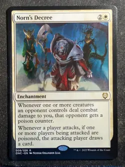 Norn's Decree - Commander : Phyrexia All Will Be One (MTG) - Image 1