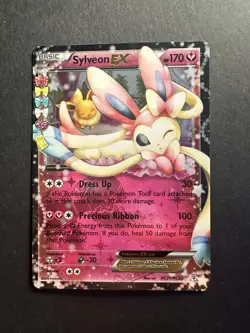 Pokemon Sylveon EX RC21/RC32 Generations Radiant Collection Holo Card Excellent - Image 1