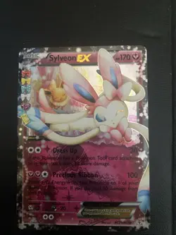 Sylveon EX RC21/RC32 XY Generations Radiant Collection 20 Holo Pokemon Card ZY9 - Image 1