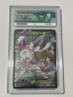 Pokemon TCG Generations Sylveon EX Radiant Collection Card RC32/RC32 Ace 9 - Image 1