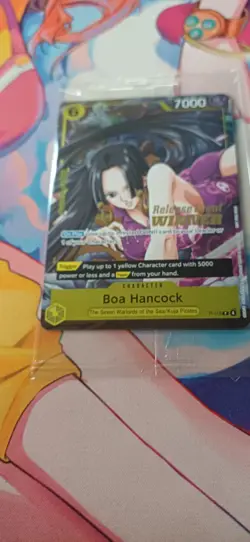 One Piece Card Game - Boa Hancock- P-115 - OP15 Release Event Winner Promo - NM - Image 1