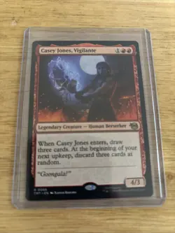 1 x Casey Jones, Vigilante - Teenage Mutant Ninja Turtles - NM-Mint - MTG - Image 3