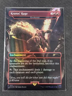 Kratos' Rage - Pyrohemia Secret Lair Drop Foil - Image 1