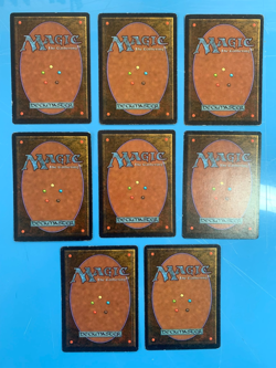 Unlimited MOUNTAIN artwork C basic land x8 mtg played see pics I Combine Ship - Image 2