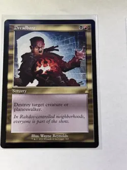 Dreadbore Retro Frame Ravnica Remastered #365 MTG - Image 1
