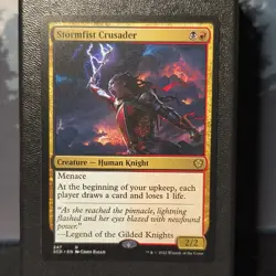 Magic: The Gathering Stormfist Crusader Starter Commander Decks 247 Rare 2022 - Image 1