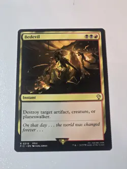 MTG, MAGIC: BEDEVIL, FIC, RARE, 0319 REGULAR FINISH - Image 1