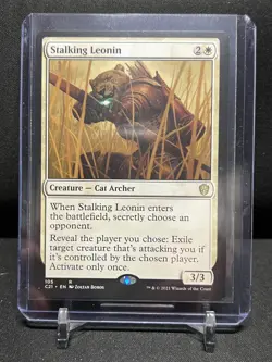 Stalking Leonin MTG Magic 2021 Commander - NM - Image 1