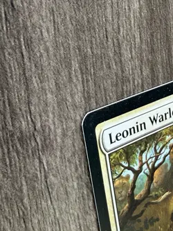 1x Leonin Warleader Core Set 2019 Regular MTG LP English - Image 2