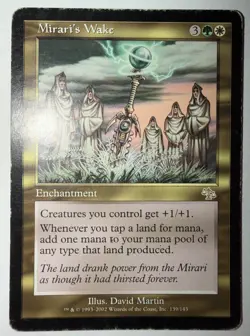 MTG Mirari's Wake English Judgment - Heavy Play / damaged - Image 1