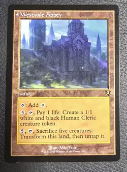 Westvale Abbey (Retro Frame) Innistrad Remastered Regular MTG NM Magic Card - Image 1