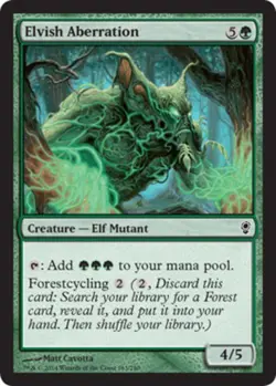 Elvish Aberration~163/210~NM~(CNS) - Conspiracy~MTG - Image 1