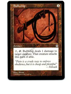 Bullwhip # Uncommon Stronghold MTG NP Near Mint or Better - Image 1